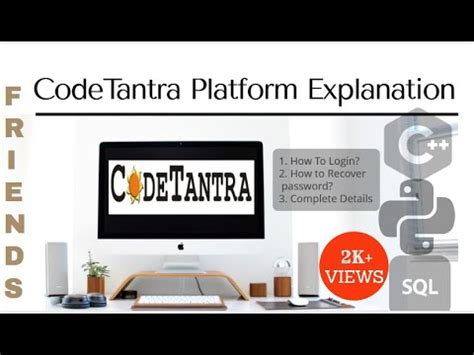 code tantra login portal